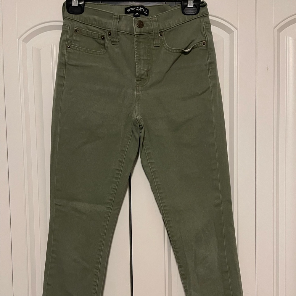 J. Crew Light Olive Women’s Jeans